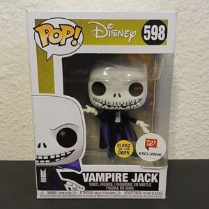 FUNKO POP VAMPIRE JACK WALGREENS EXCLUSIVE GLOW IN THE DARK VINYL FIGURE #598